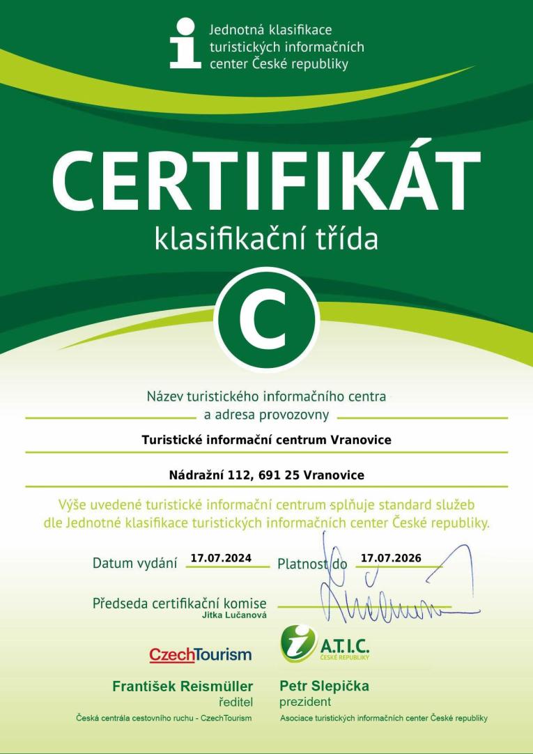 Certifikát 